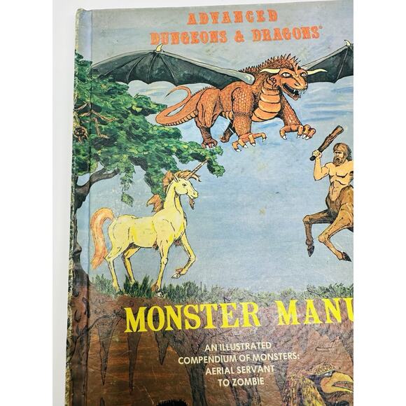 Advanced Dungeons & Dragons MONSTER MANUAL 1978 3rd Edition TSR #2009 RPG AD&D - Picture 6 of 16